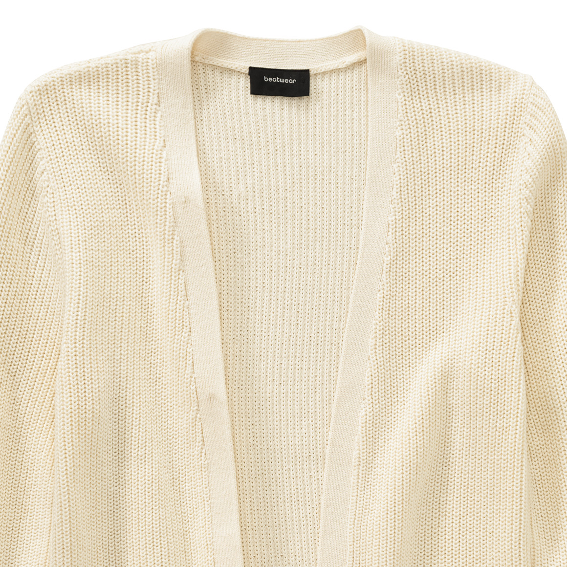 Beatwear Mädchen Strickjacke mit Taschen creme