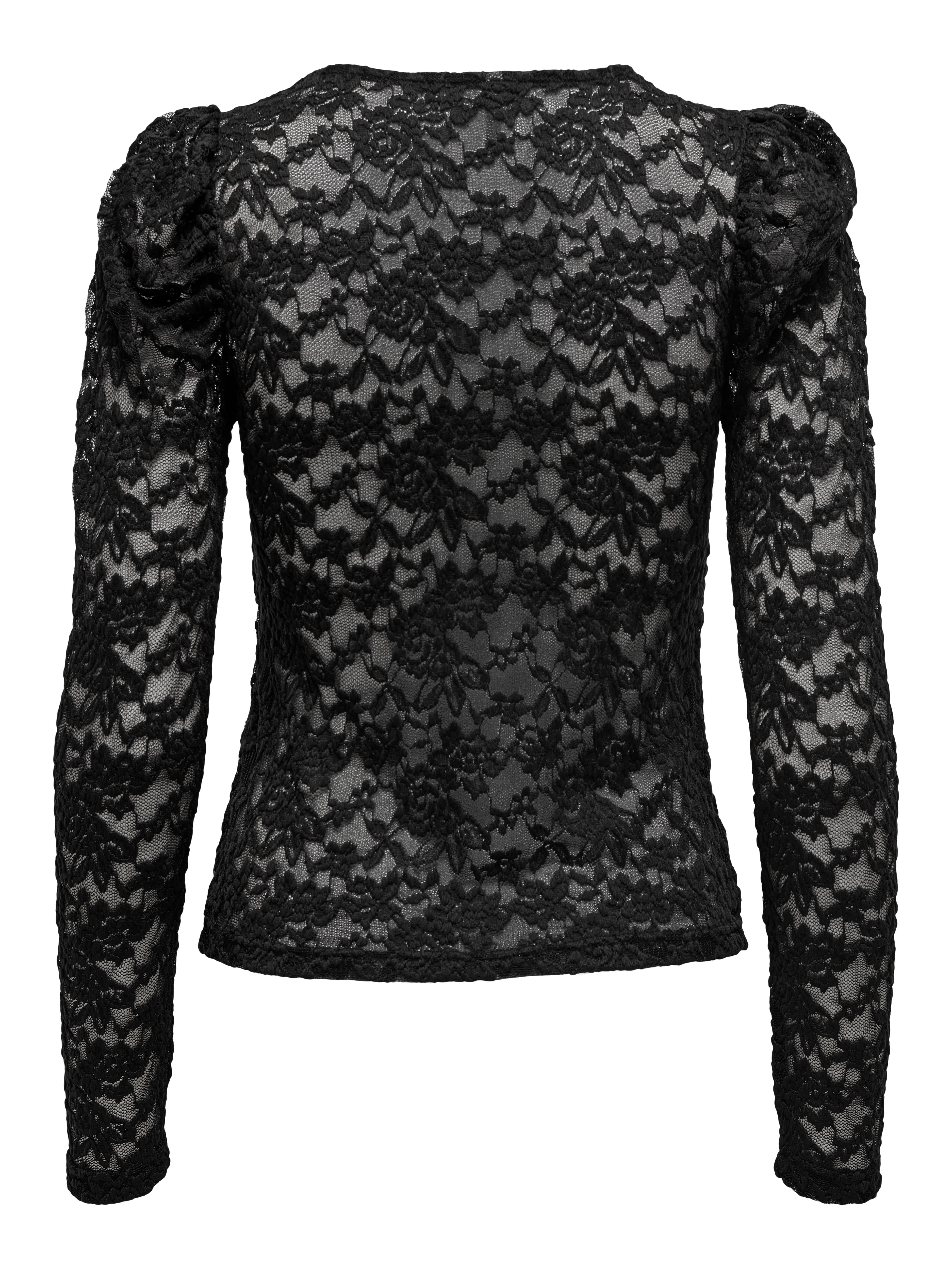 ONLPOULA Top Black