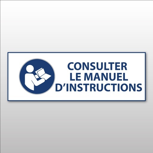 Panneau - Consulter le manuel d'instructions - M002 - ISO 7010