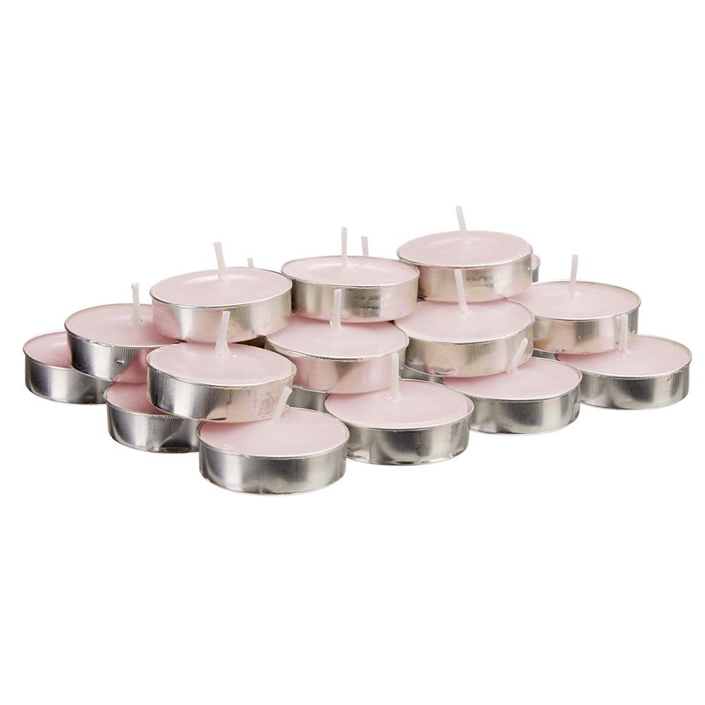 Bougie chauffe plat rose senteur fruit de la passion x30