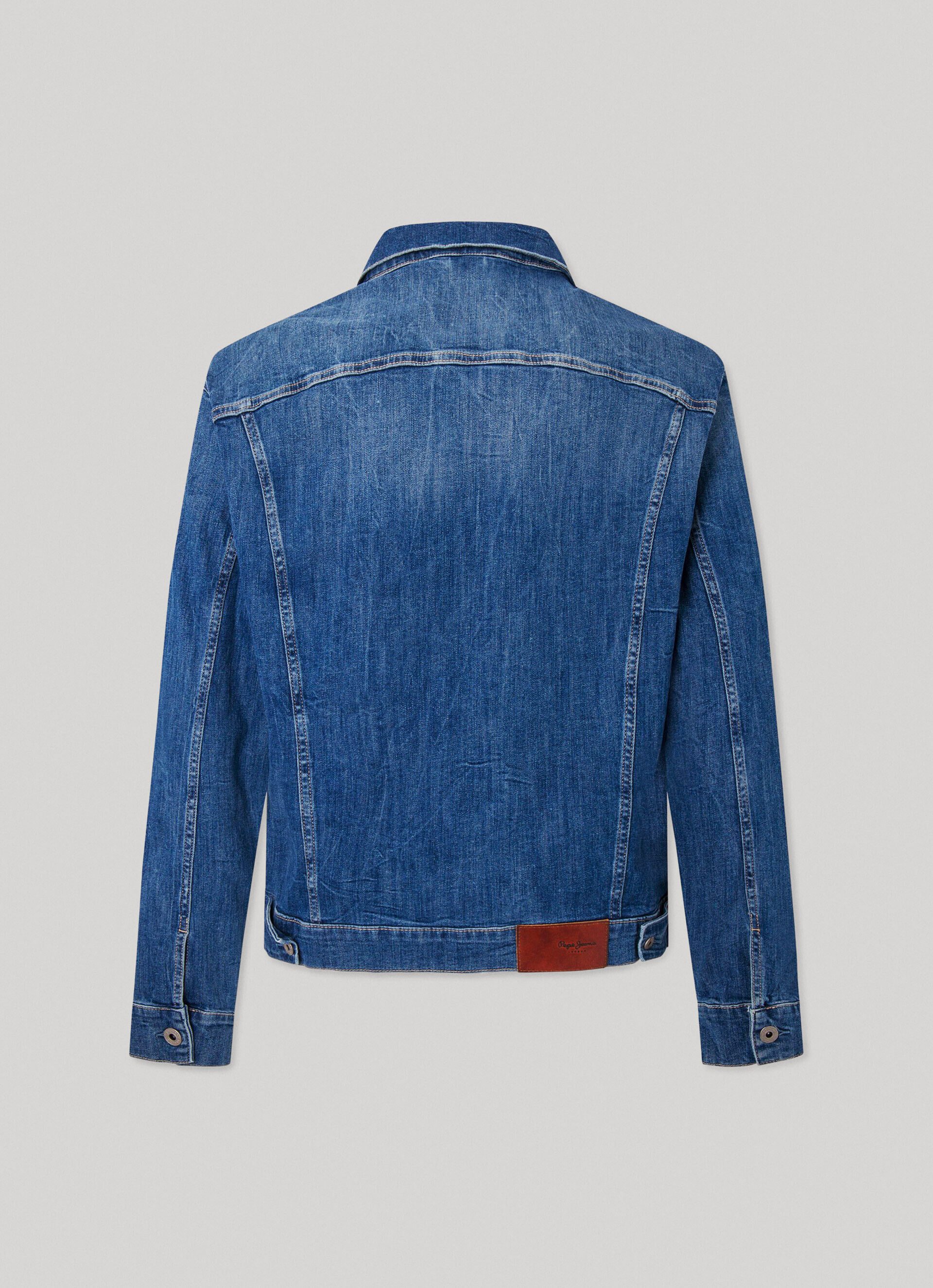 JAQUETA JEANS DE CORTE REGULAR - jeans