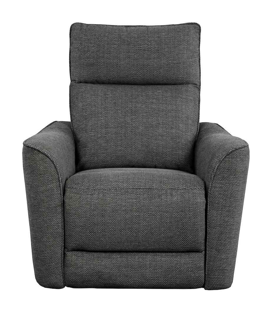 Oregon recliner Mørk grå tekstil, elektirsk rygg og nakkestøtte