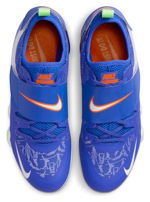 Chaussures Athlétisme Nike Pole Vault Elite Bleu Unisexe