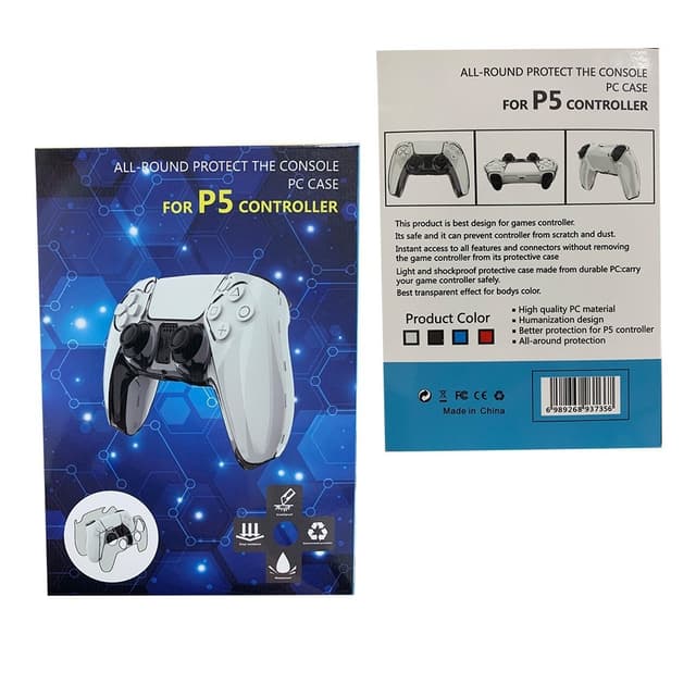 PC-cover til PS5 Game Controller Ultratyndt beskyttelsescover