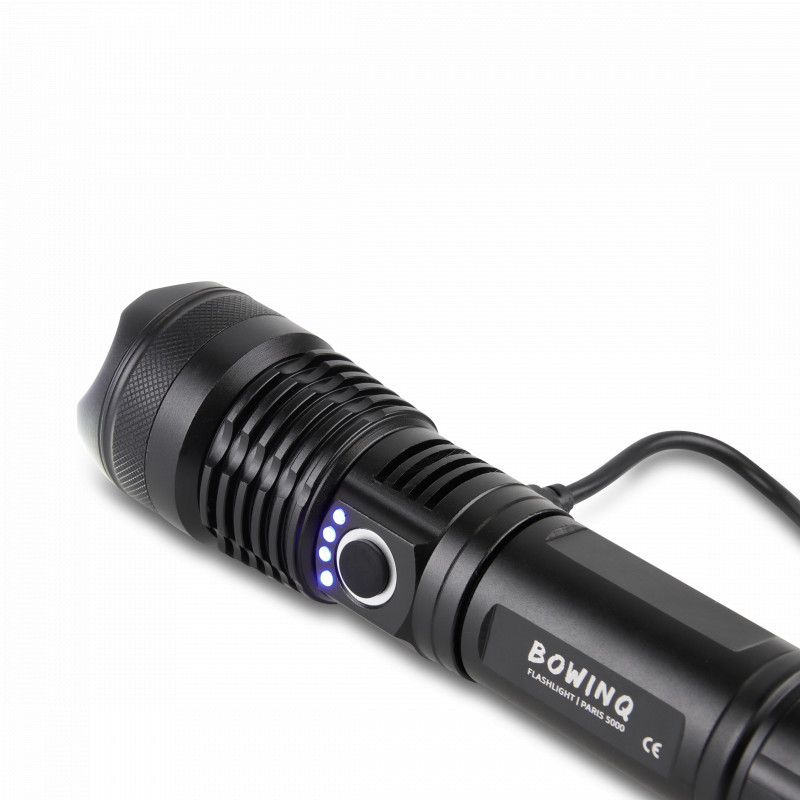 BOWINQ Paris 5000 oplaadbare zaklamp