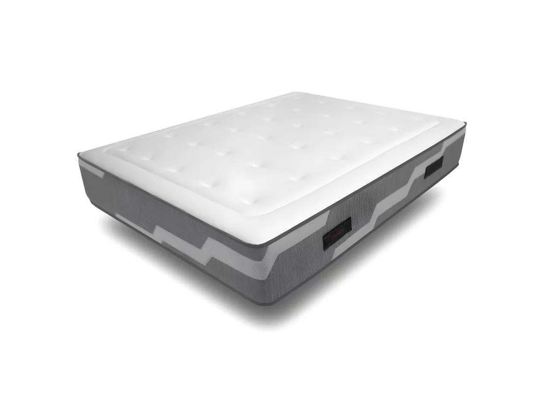 Matelas Select 160x200 Ressorts ensachés – 26cm et 2 Oreillers viscoélastiques 60x60cm