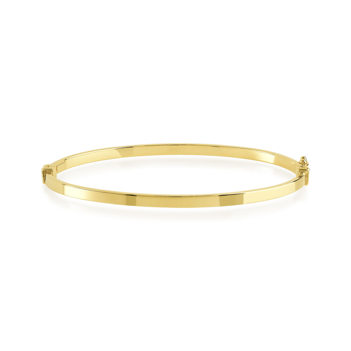 Bracelet jonc or 375 jaune