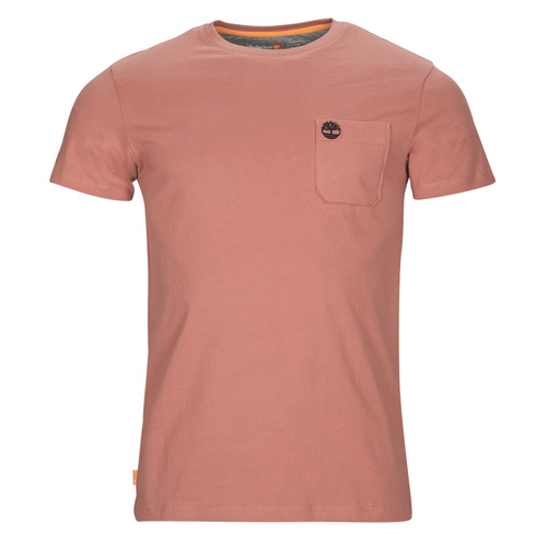 Timberland - SS DUNSTAN RIVER POCKET TEE SLIM - Rose