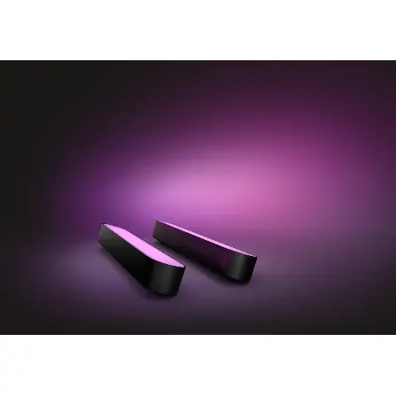 Lampe connectée Philips Hue Play pack de 2 - Noir