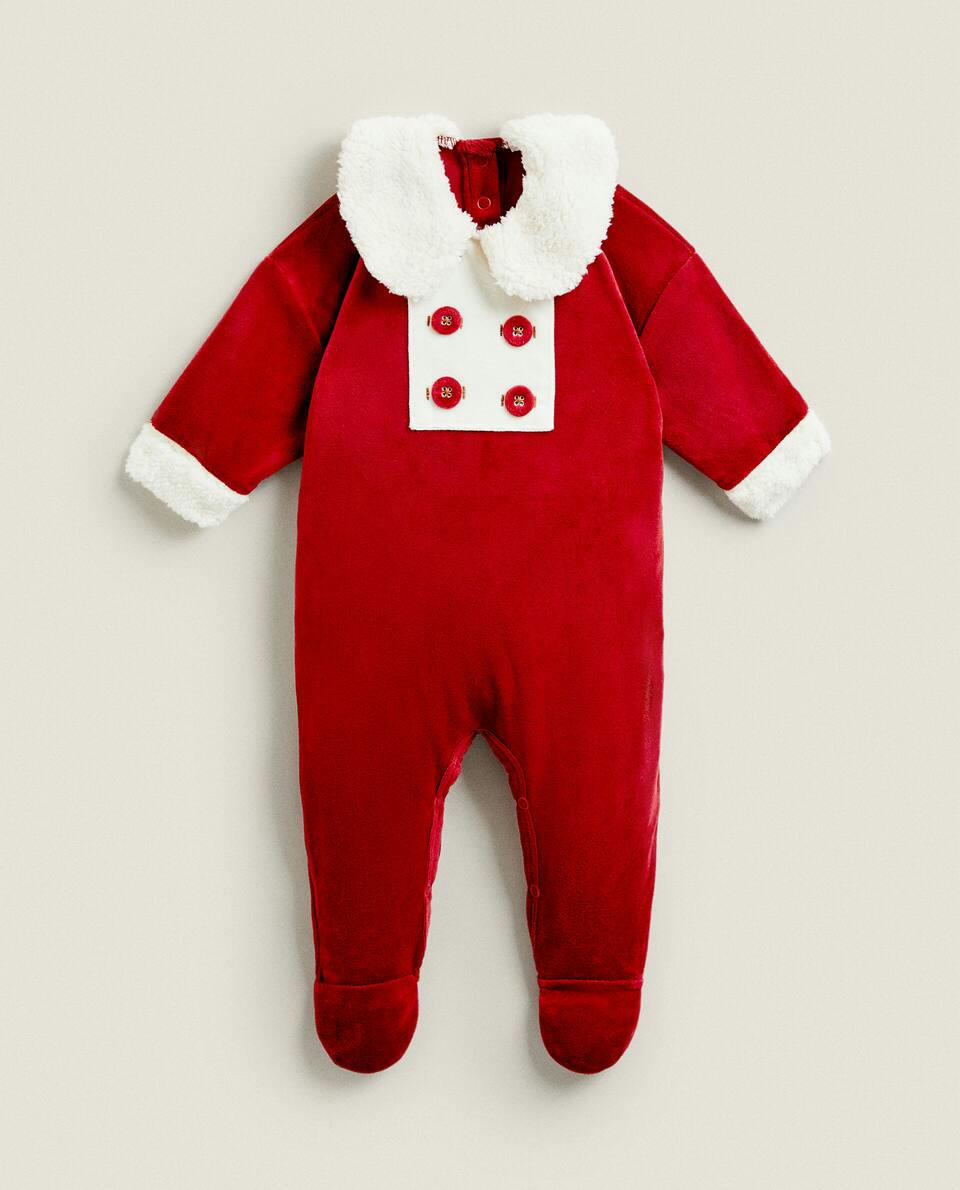 MACACÃO INFANTIL DE PAPAI NOEL