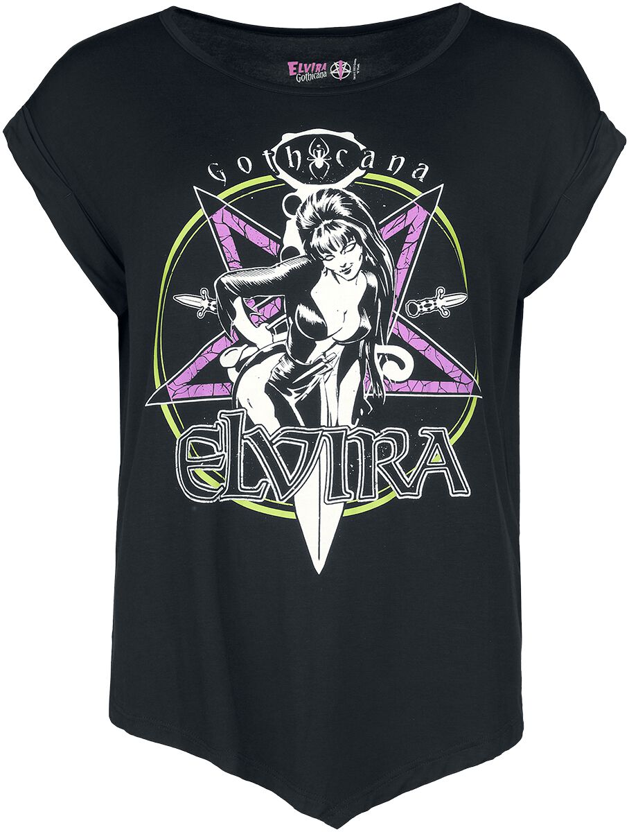 Gothicana X Elvira - T-shirt | Gothicana by EMP T-Shirt Manches courtes