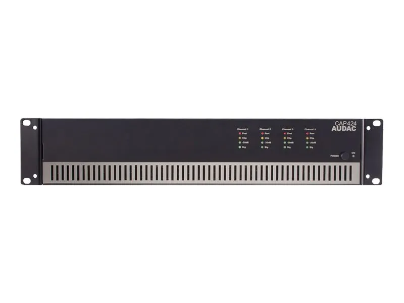 Audac CAP424 - Strømforstærker - sort