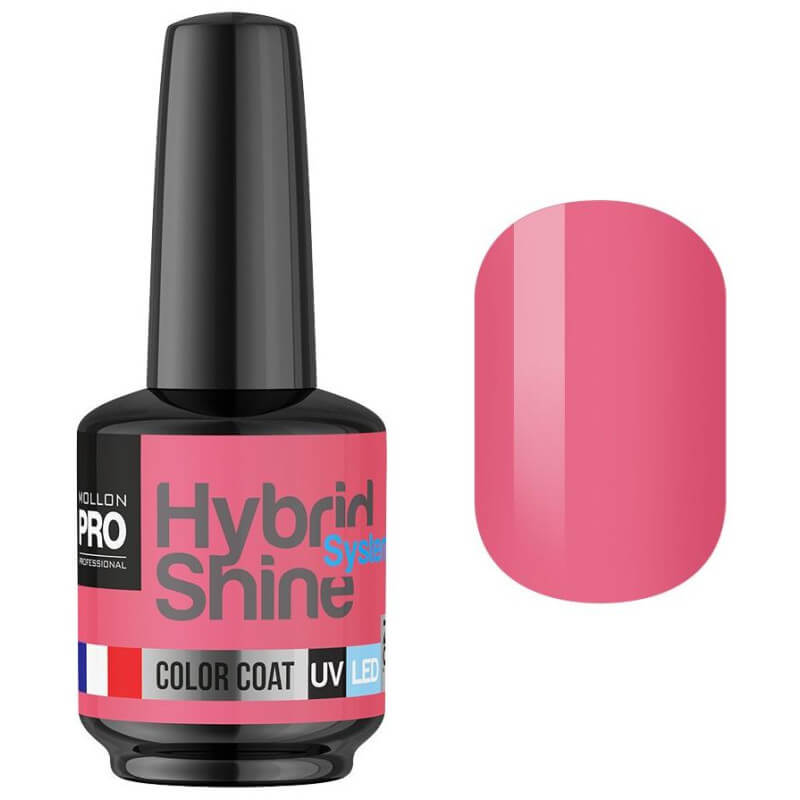 Mini Vernis Semi-Permanent Hybrid Shine Mollon Pro 8ml