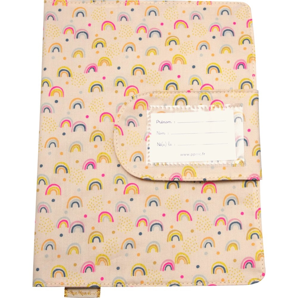 Protège Carnet De Santé Arc En Ciel