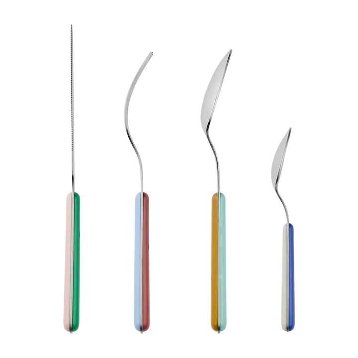 Broste Copenhagen - Marstal Besteck, multi colour (8er-Set)