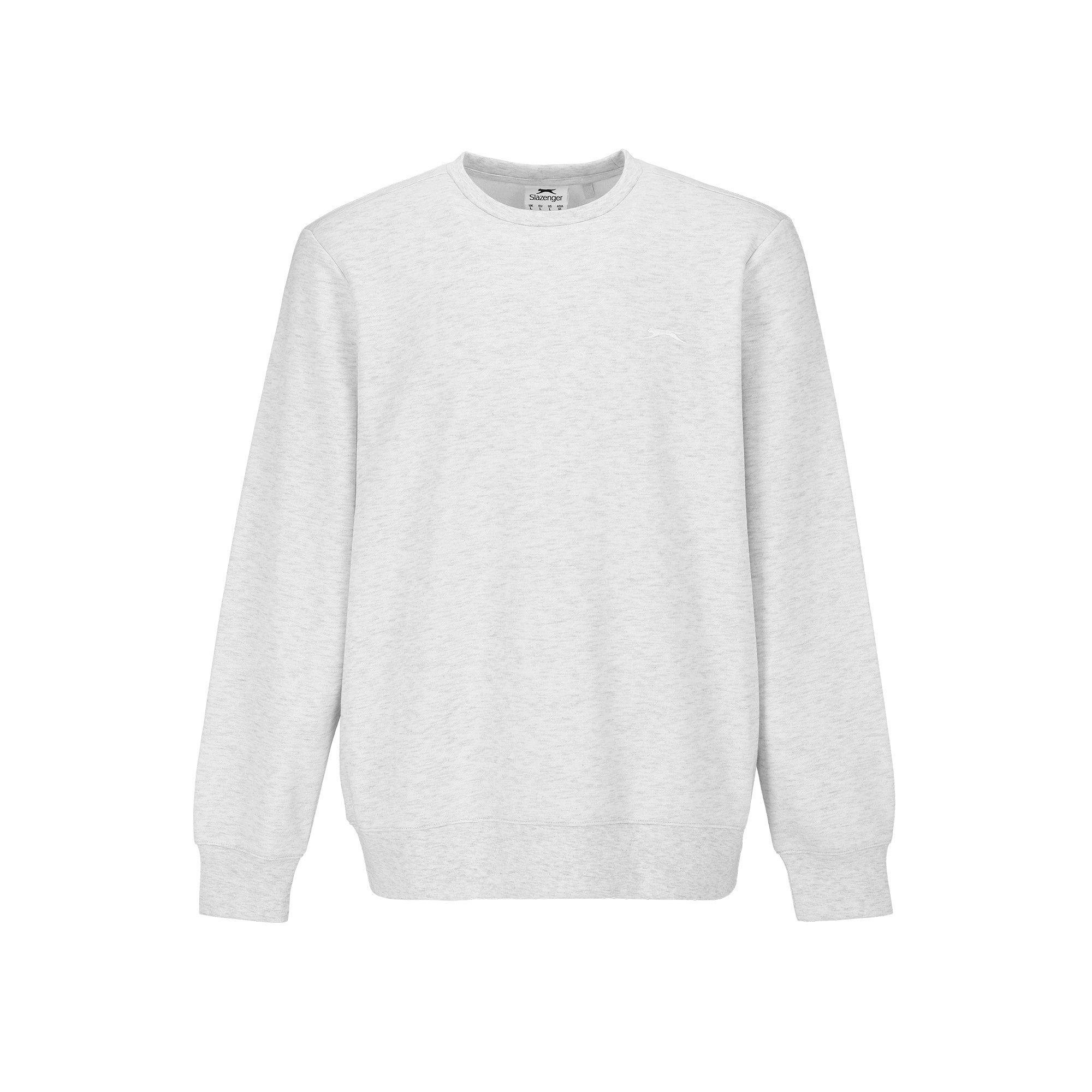 Slazenger Fleece Crew Sweater Mens