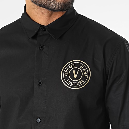 Chemise Manches Longues Emblem 75GALYS2 Noir