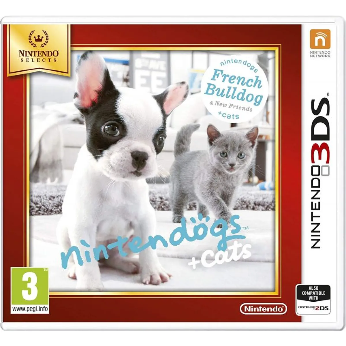 Nintendo Nintendogs + Cats French Bulldog