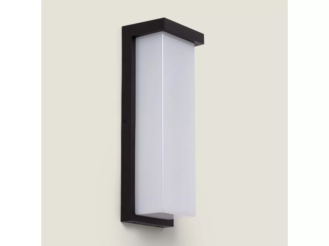 Applique Murale LED Extérieure Aluminium Tyron 22W 4000K Noir Blanc neutre