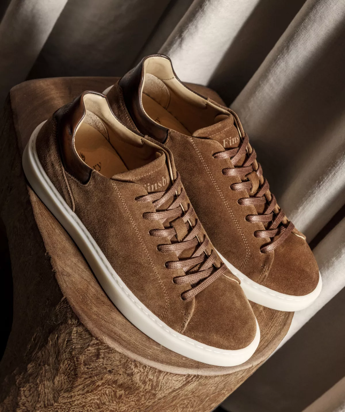 Sneakers Daytona Daim Camel