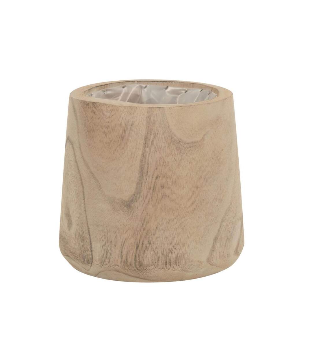 Paris Prix - Cache-pot En Bois wave 21cm Naturel