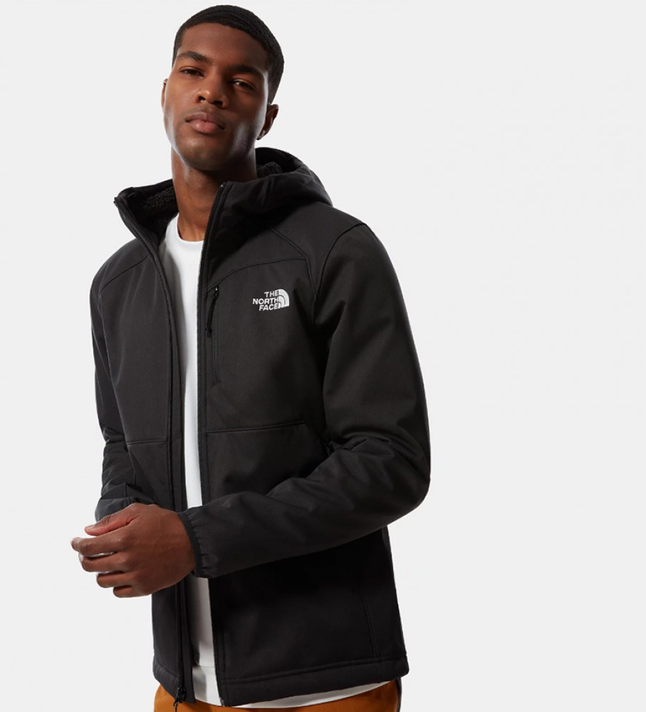 Jaqueta Softshell com Capuz The North Face Quest, Preta