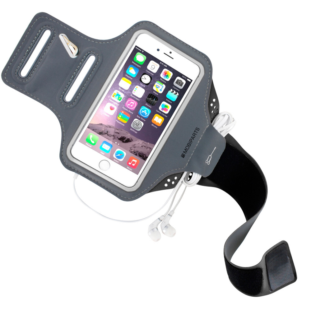 Mobiparts Comfort Fit Sport Armband M Zwart