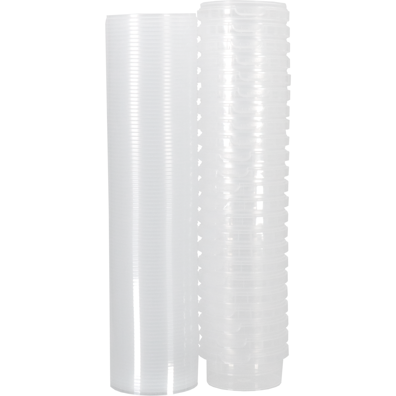 Cup, met deksel, pP, 180ml, Ø 95mm, transparant