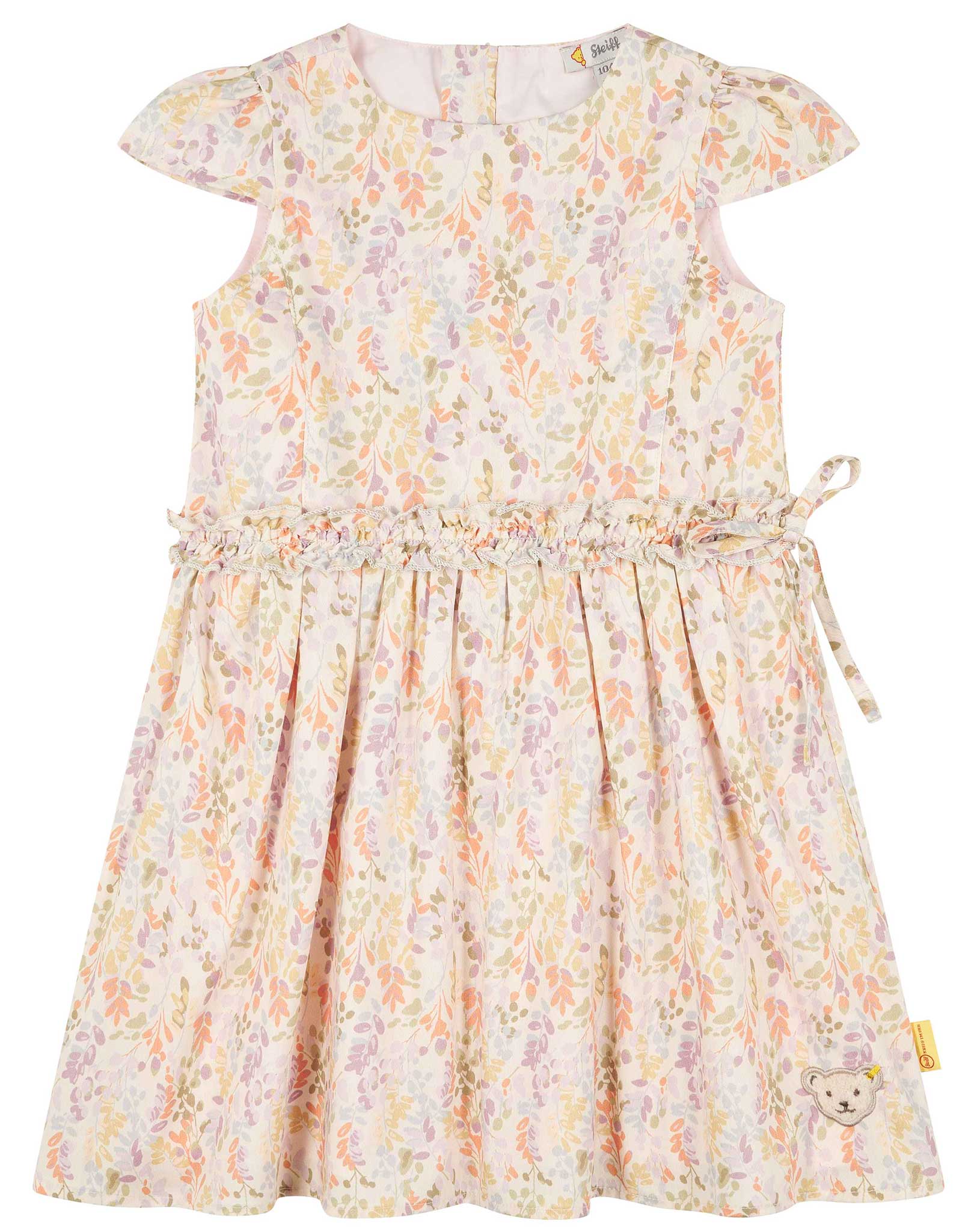 Kleid BLOSSOM mit Flügelärmeln in bunt