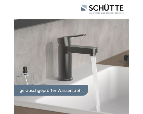 SCHÜTTE ELEPHANT wastafelkraan grafiet mat 34212