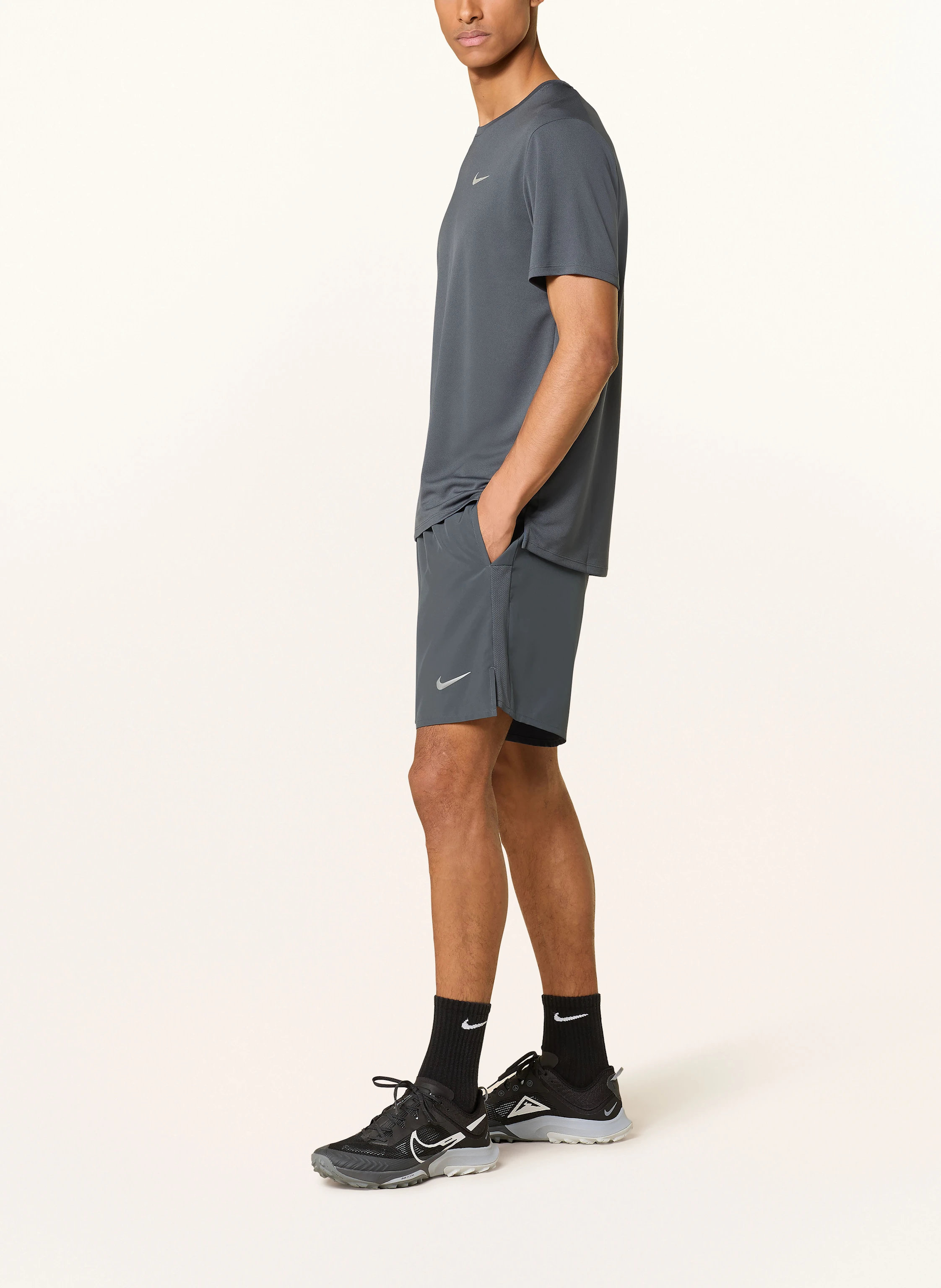 Nike 2-in-1-Laufshorts DRI-FIT CHALLANGER