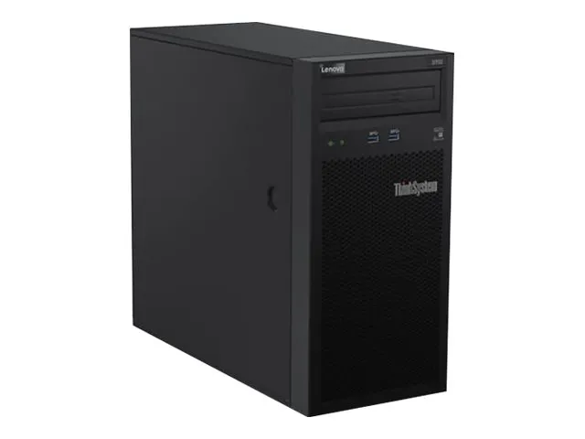 Lenovo ThinkSystem ST50 7Y48 - Server - tower 4U - envejs - 1 x Xeon E-2124G / op til 4.5 GHz - RAM 8 GB - HDD 2 x 1 TB - DVD-skriver - UHD Graphics P630 - Gigabit Ethernet - intet OS - skærm: ingen