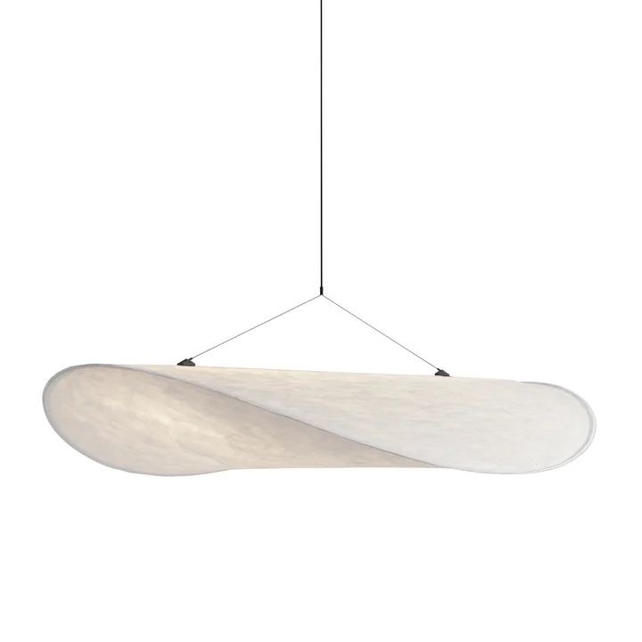 New Works - Tense LED Pendelleuchte, 120 cm, weiss