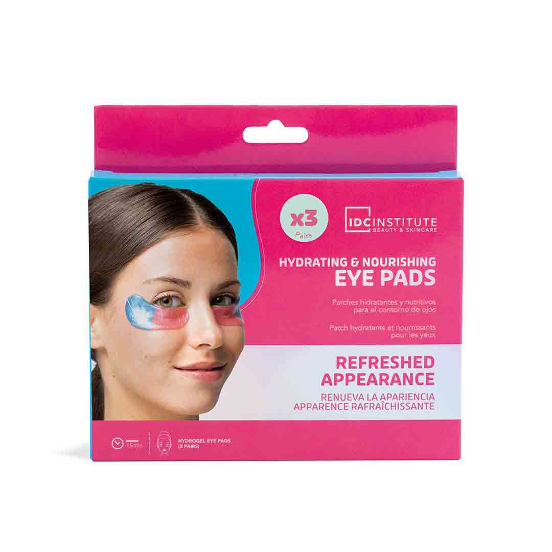 IDC INSTITUTE  Máscara Hidratante e Nutritiva para a Área dos Olhos - 3un
