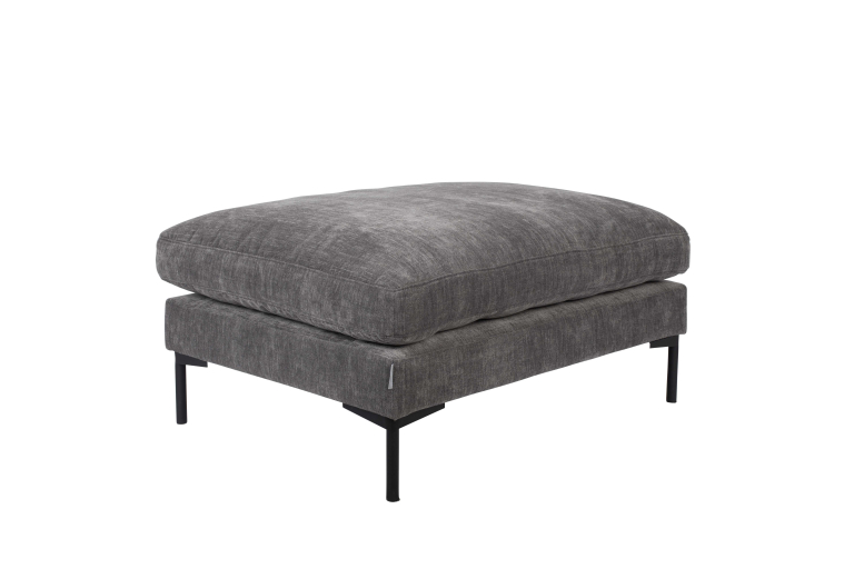 Zuiver Summer hocker antraciet