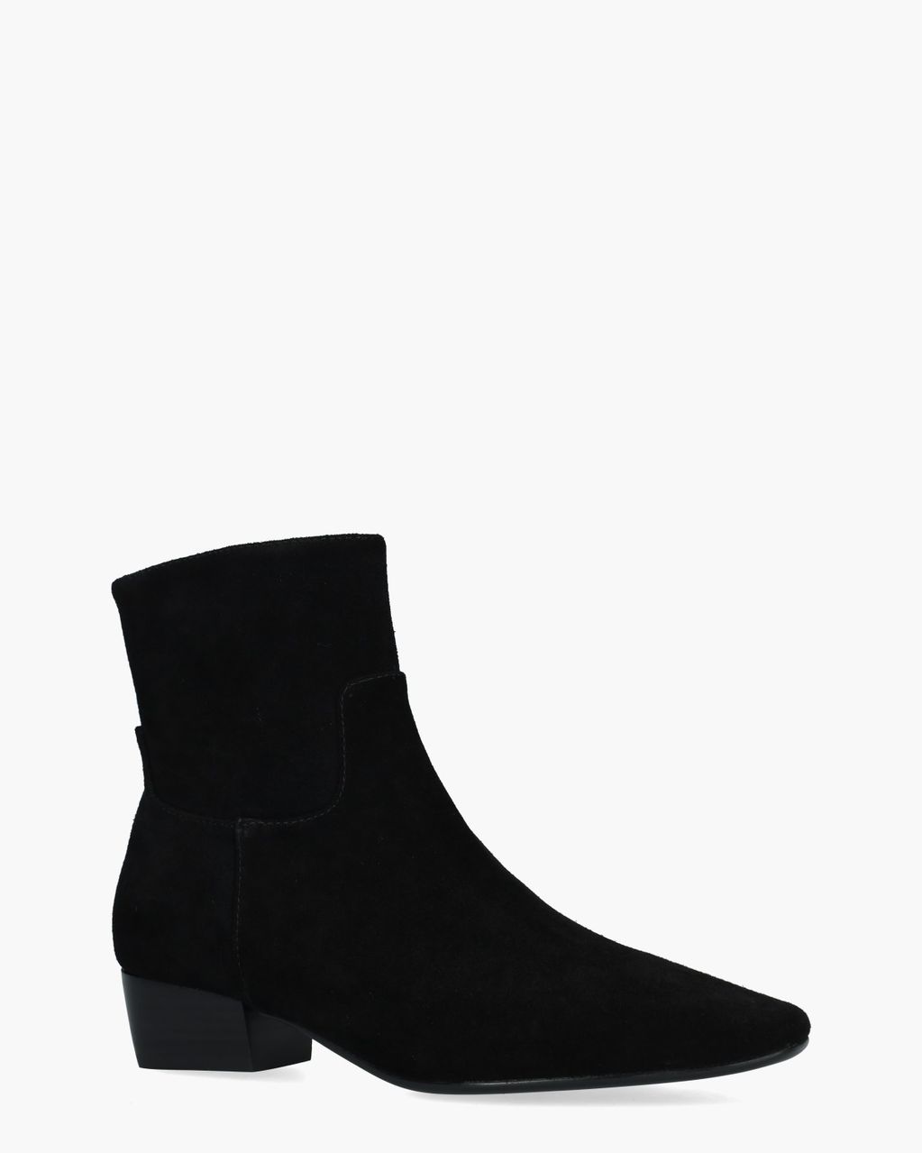 Di Lauro Carabella Zwart Dames Enkelboots