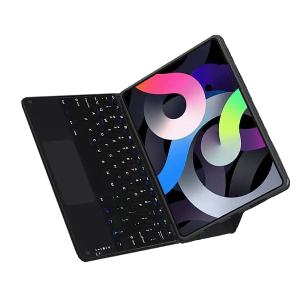 INF iPad Pro 13 tommers tastaturveske med styreflate - Svart