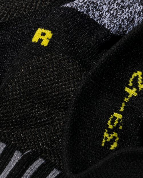 2 paires de chaussettes de sport homme noir