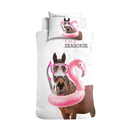 Dekbedovertrek I'm a Seahorse