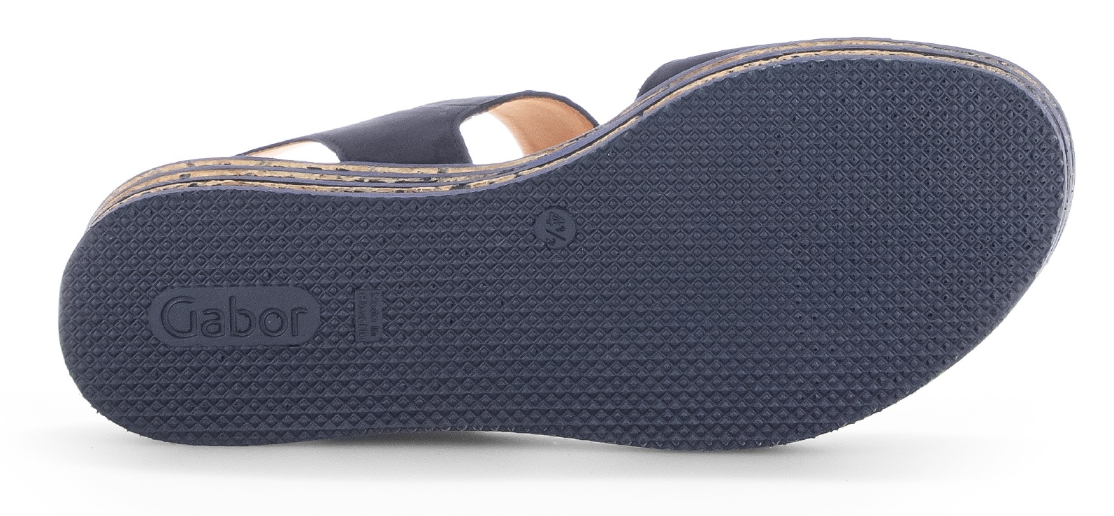Gabor Keilsandalette  , Sommerschuh, Sandale, Keilabsatz, mit grosser Zierschnalle