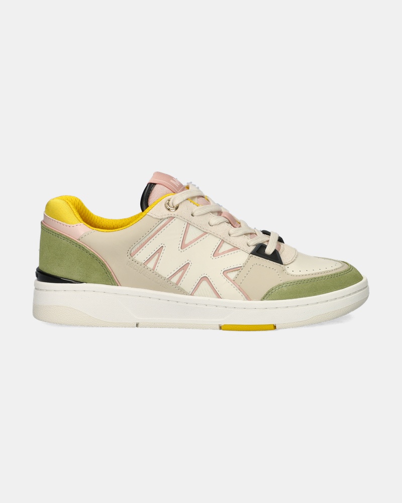 Michael Kors Rebel Lace-up Lage sneakers  - wit