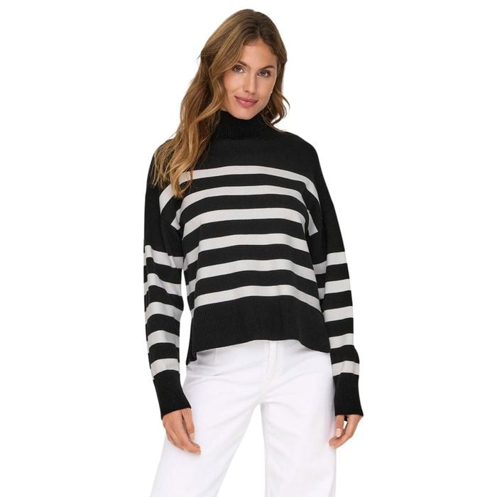 Only Bari High Neck Knitted Sweater Dames