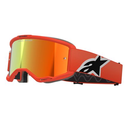 Masque cross Alpinestars VISION 5 CORP IRIDIUM 2025 - Orange