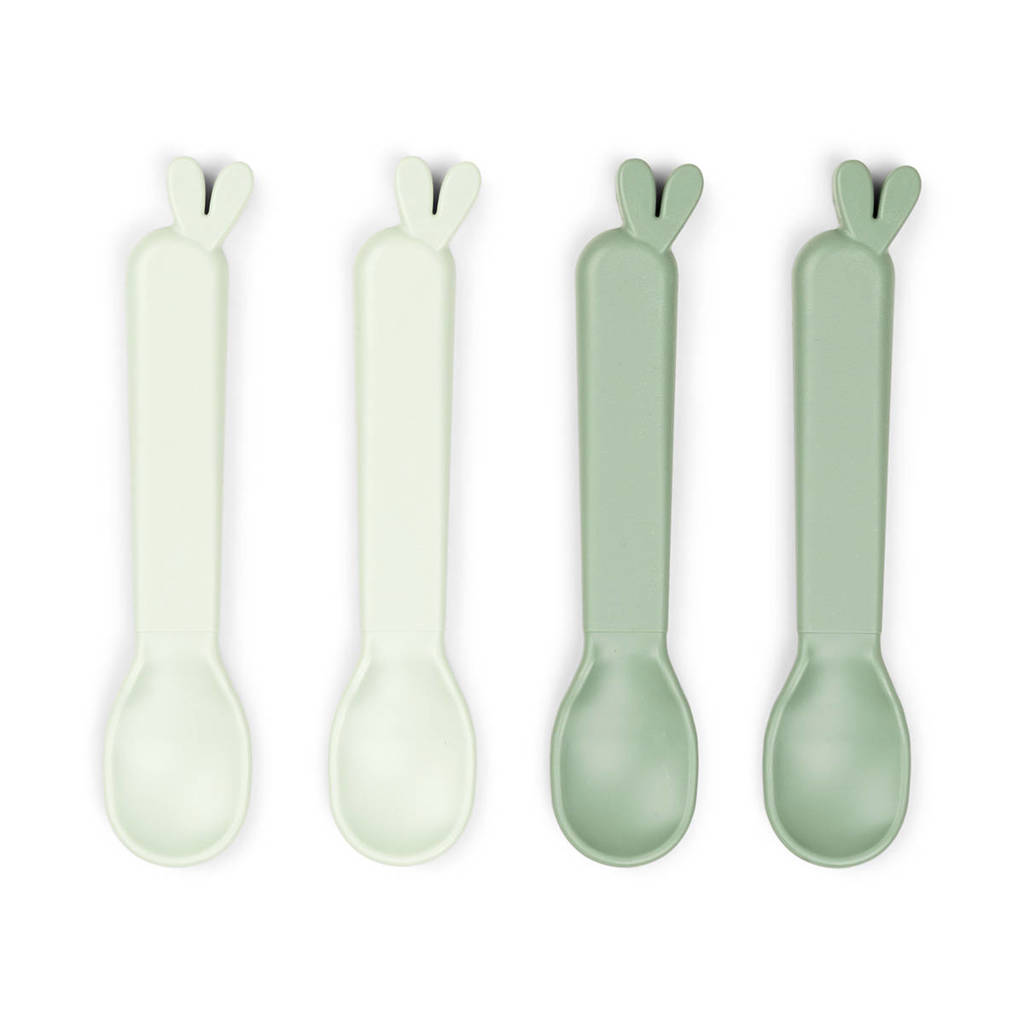 Kiddish spoon 4-pack Lalee Green