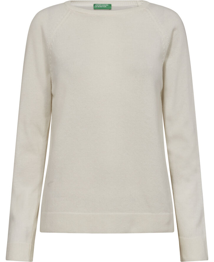 United Colors of Benetton SWEATER L/S Hvid