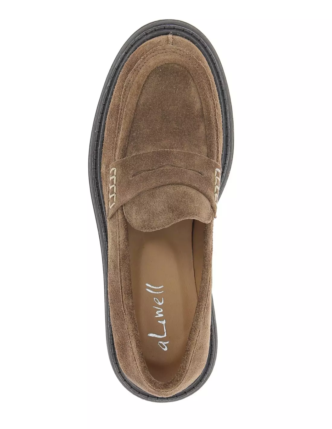 ALIWELL BASIL - Mocassins & bateaux VELOURCAMEL