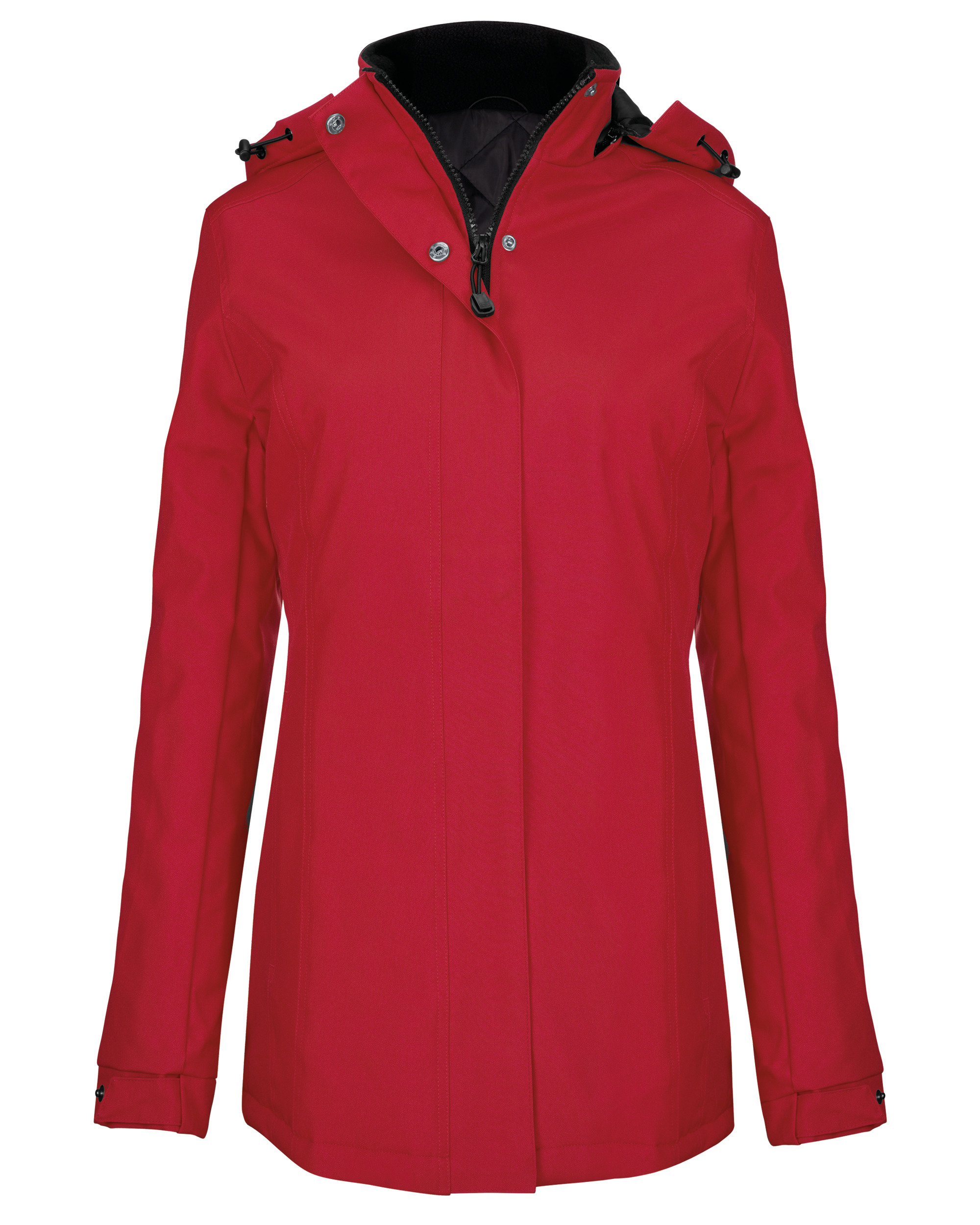 Kariban K6108 - Parka Femme Élégante avec Capuche Amovible