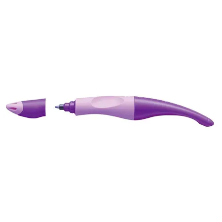 STABILO Ergonomischer Tintenroller EASYoriginal 10th birthday, rosa/lila, Linkshänder