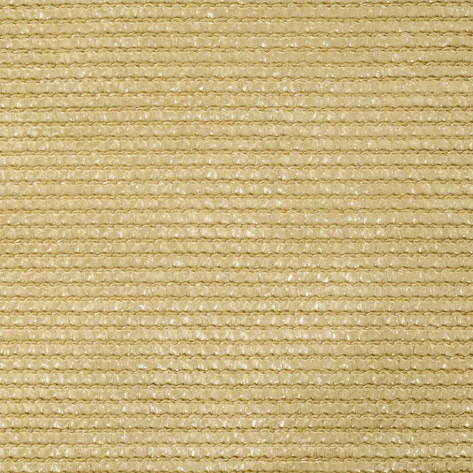 tectake Polyethyleen zonnezeil vierkant beige, Beige