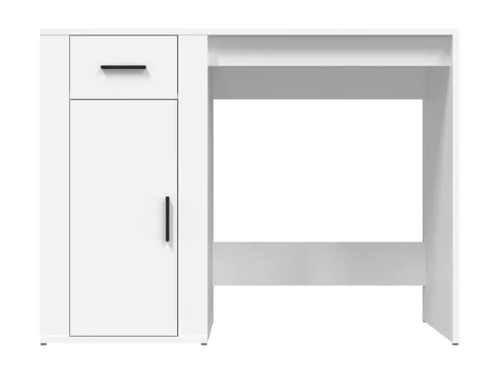 Bureau Blanc 100x49x75 cm Bois d'ingénierie